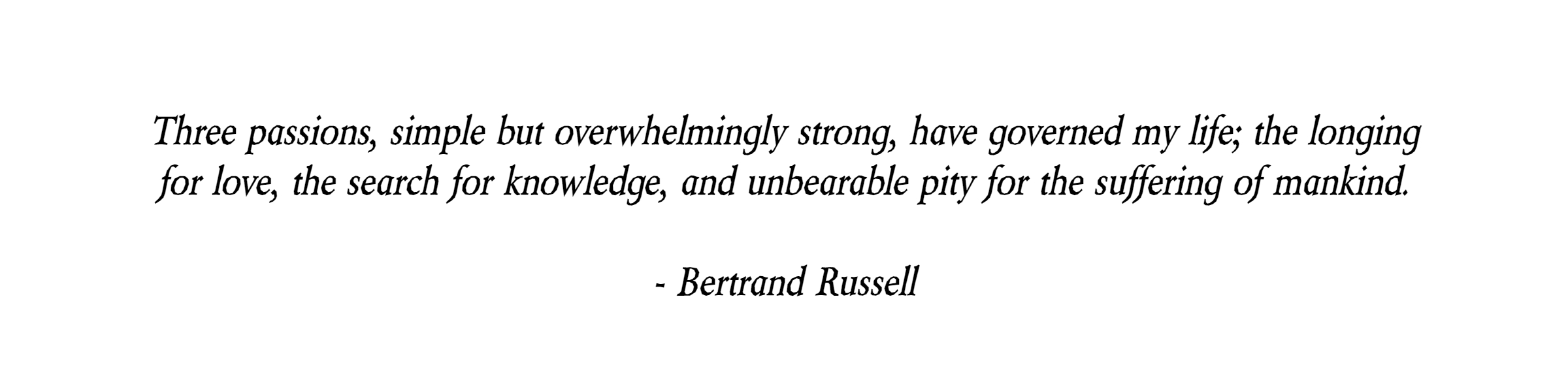 Bertrand Russell quote